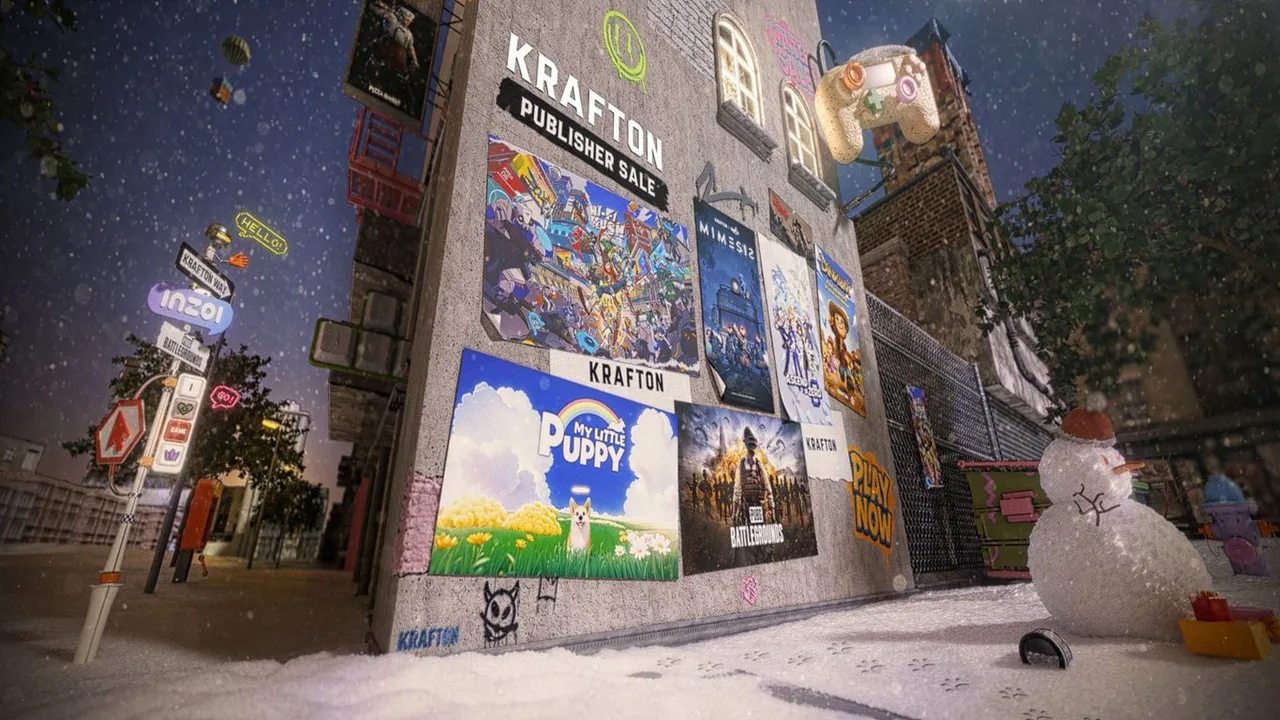 إعلان جديد.. كرافتون تطلق Publisher Sale على Steam مع ألعاب 2026